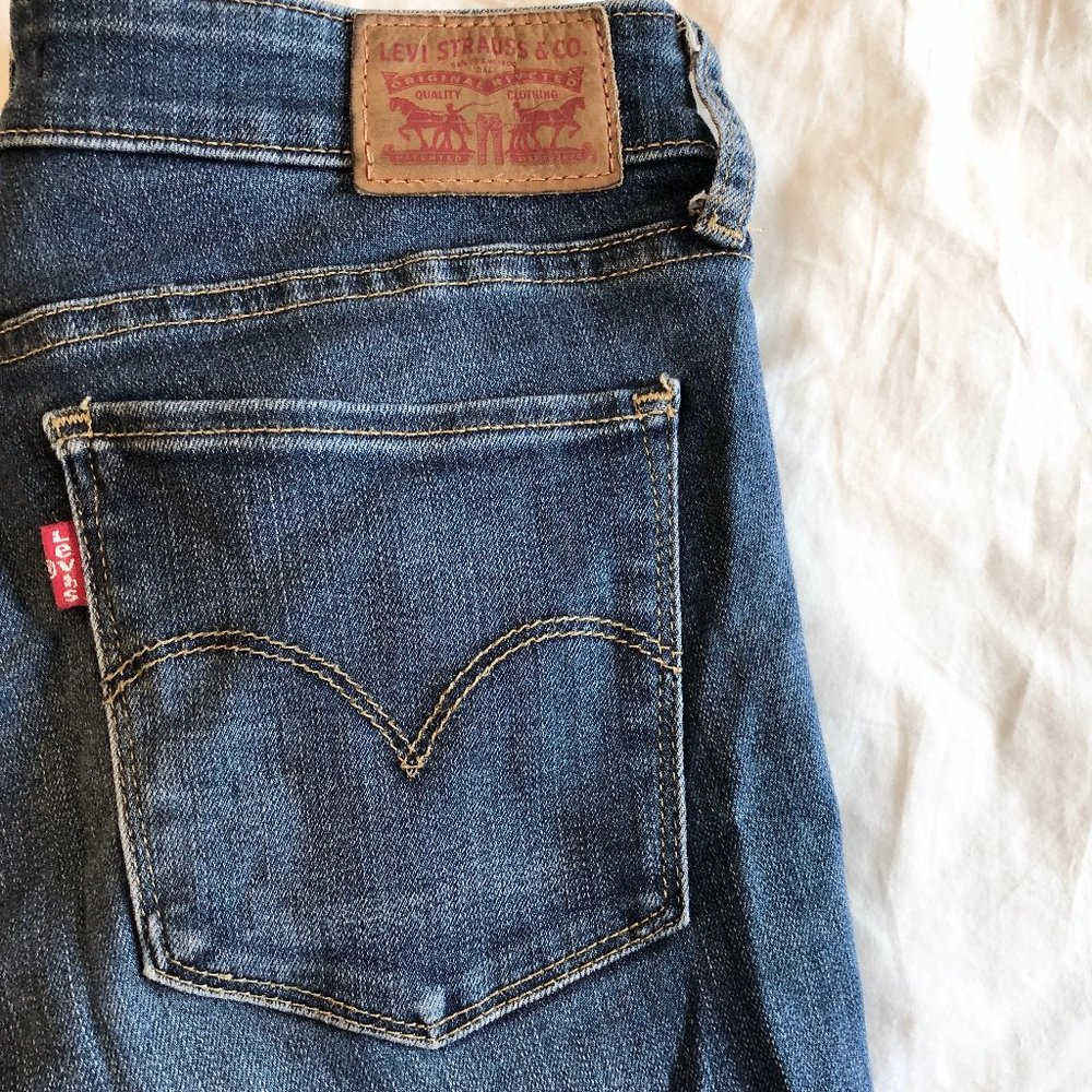 Levi's 701 Skinny Jeans - Medium Rinse - 29